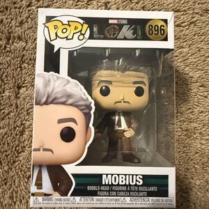 Funko Pop! Mobius with Brown Suit and White Hair